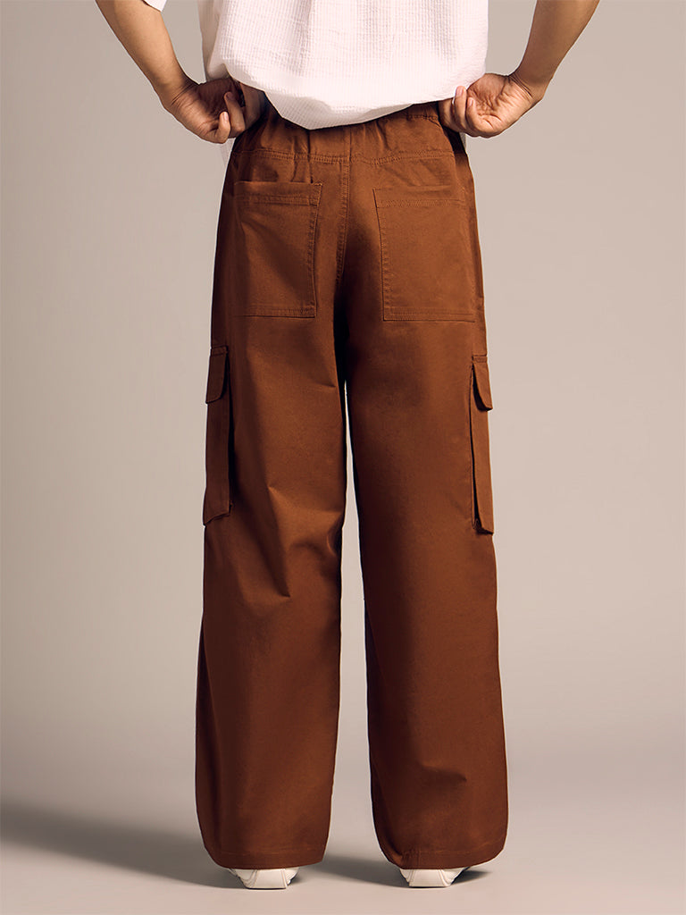 Baggy Twill Pants