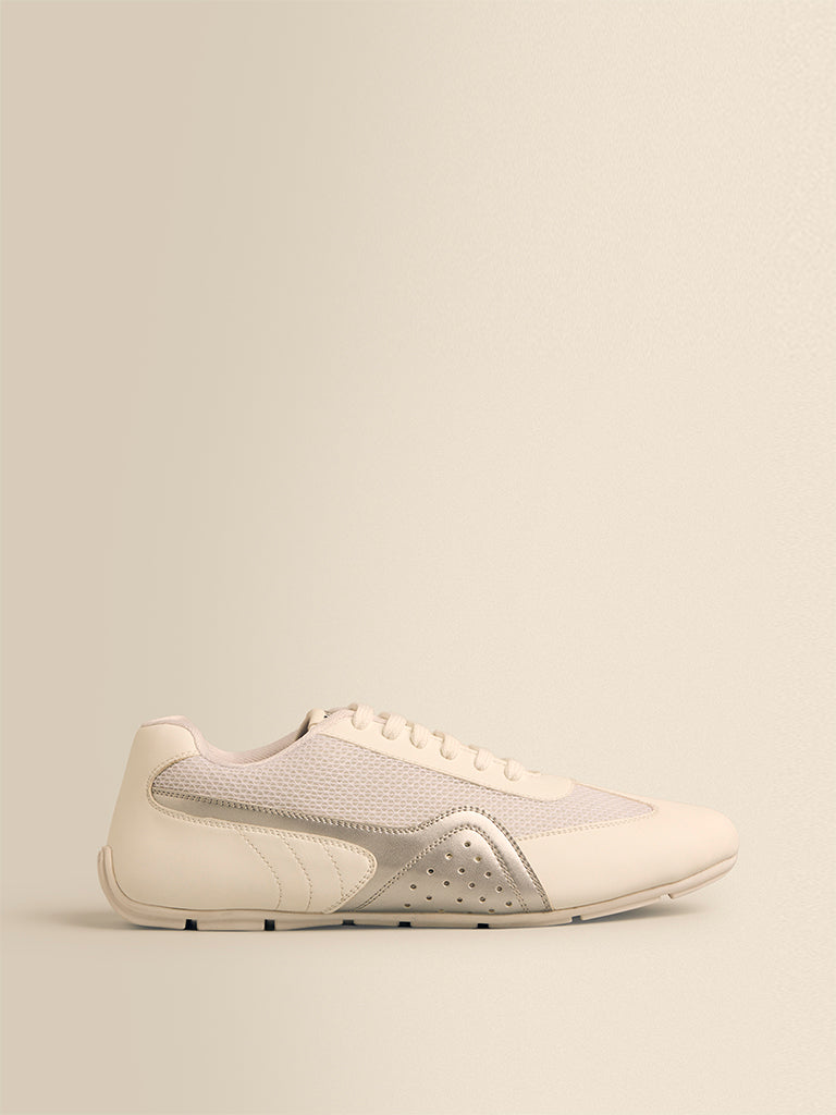 Mesh Panel Sneakers