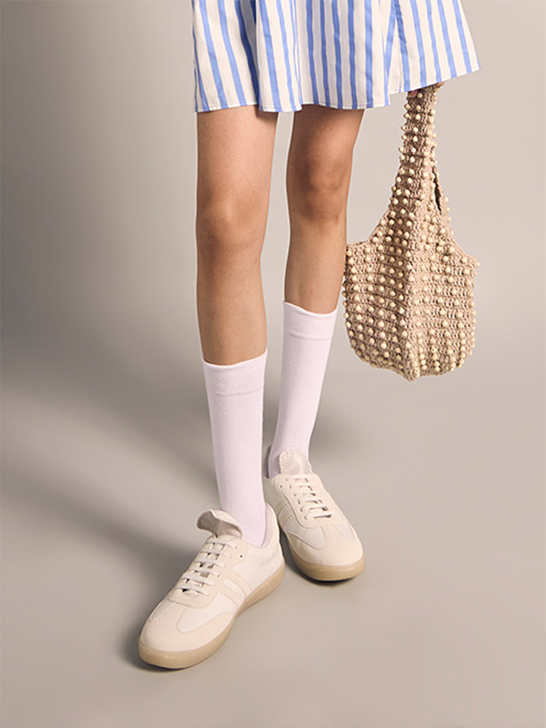 Monochrome Retro Sneakers
