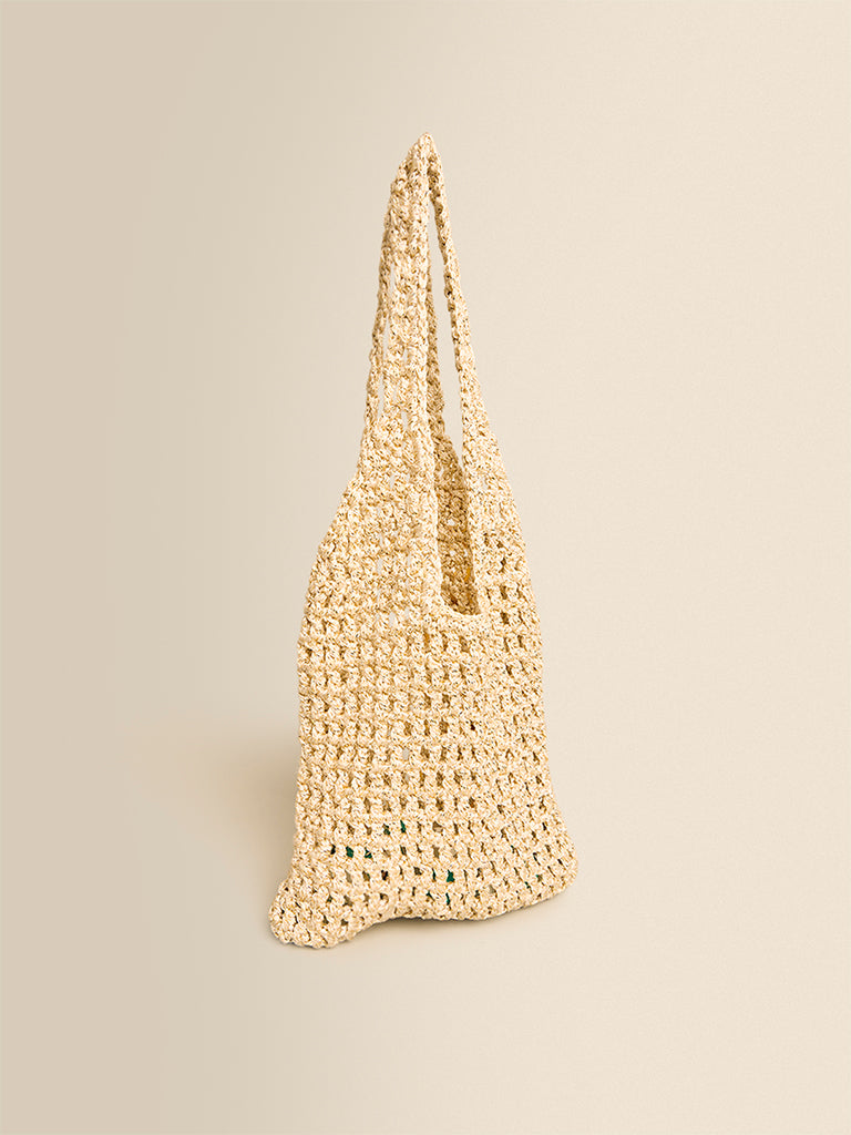 Beaded Tote Bag