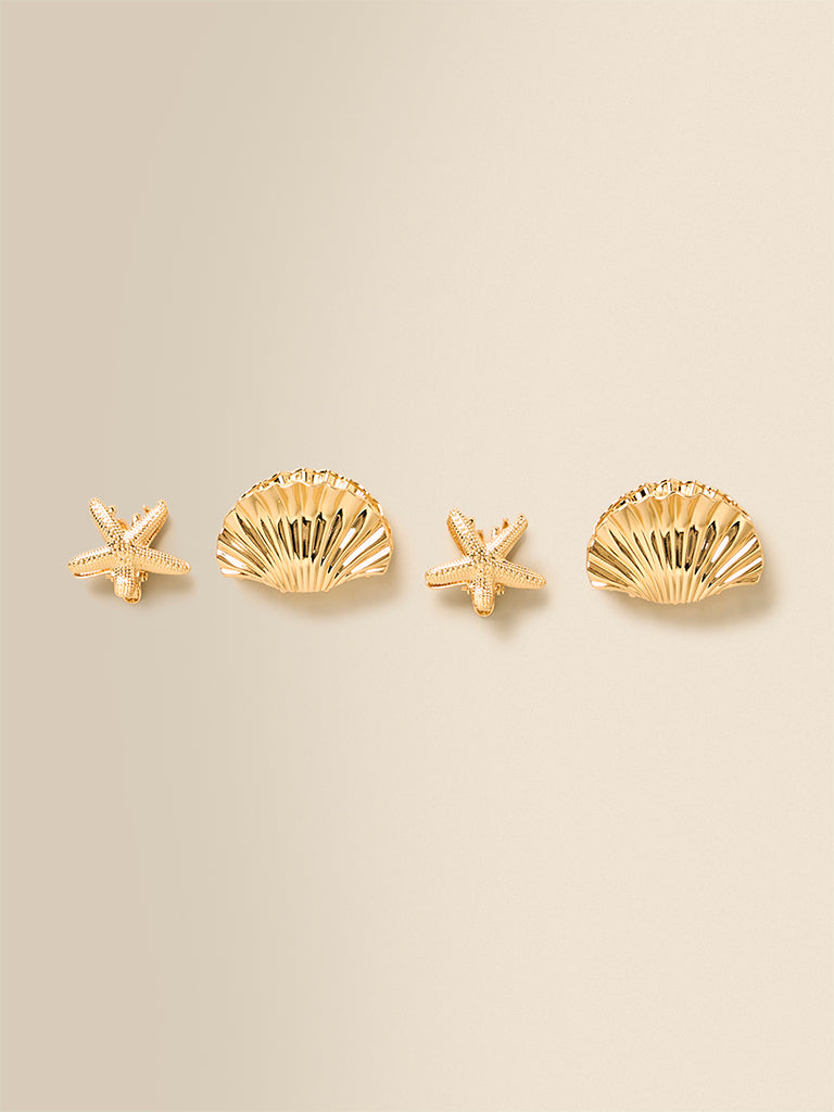 Assorted Hair Clips (Pack of 4)