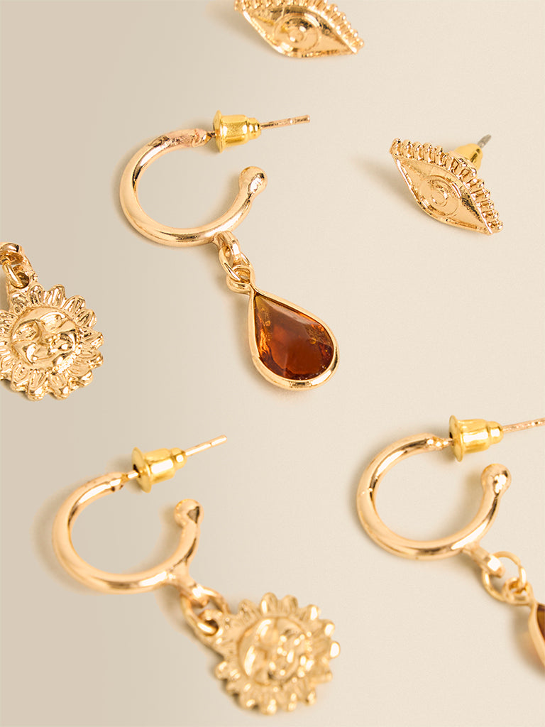 Assorted Earrings (Pack of 3)