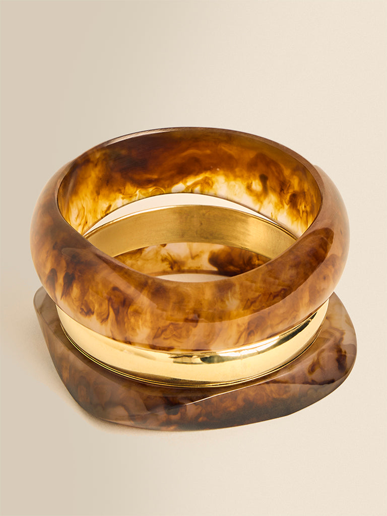 Resin Bangles (Pack of 3)