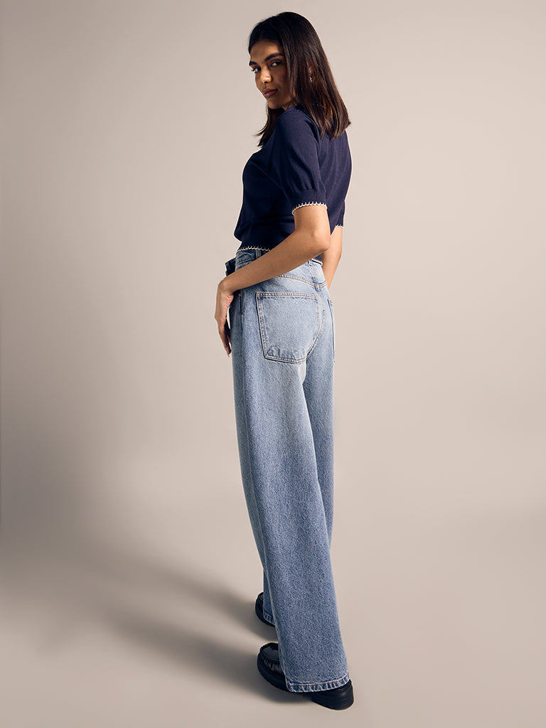 Balloon-Fit Jeans
