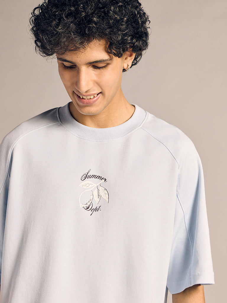 Boxy-Fit Printed T-Shirt