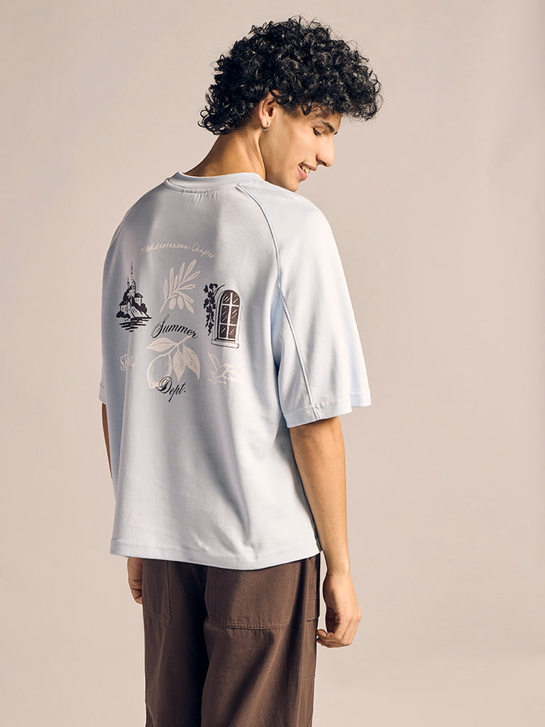 Boxy-Fit Printed T-Shirt