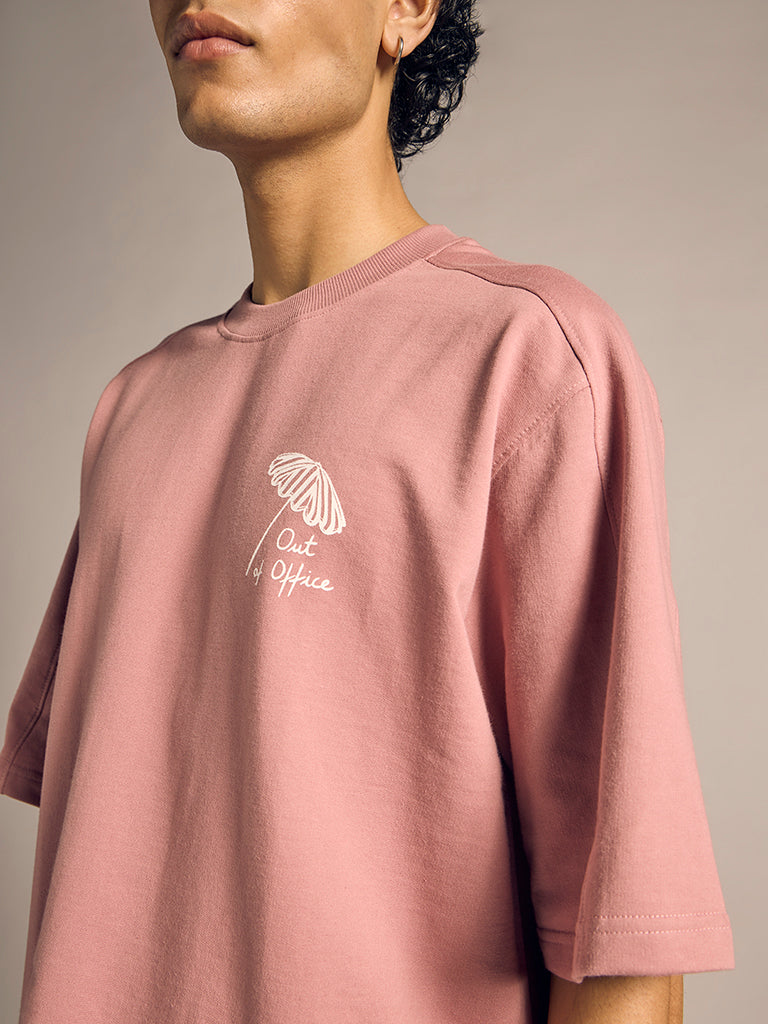 Boxy-Fit Printed T-Shirt