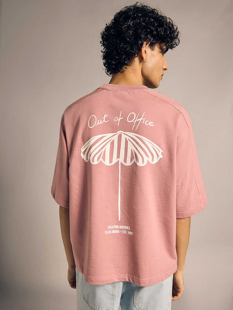 Boxy-Fit Printed T-Shirt