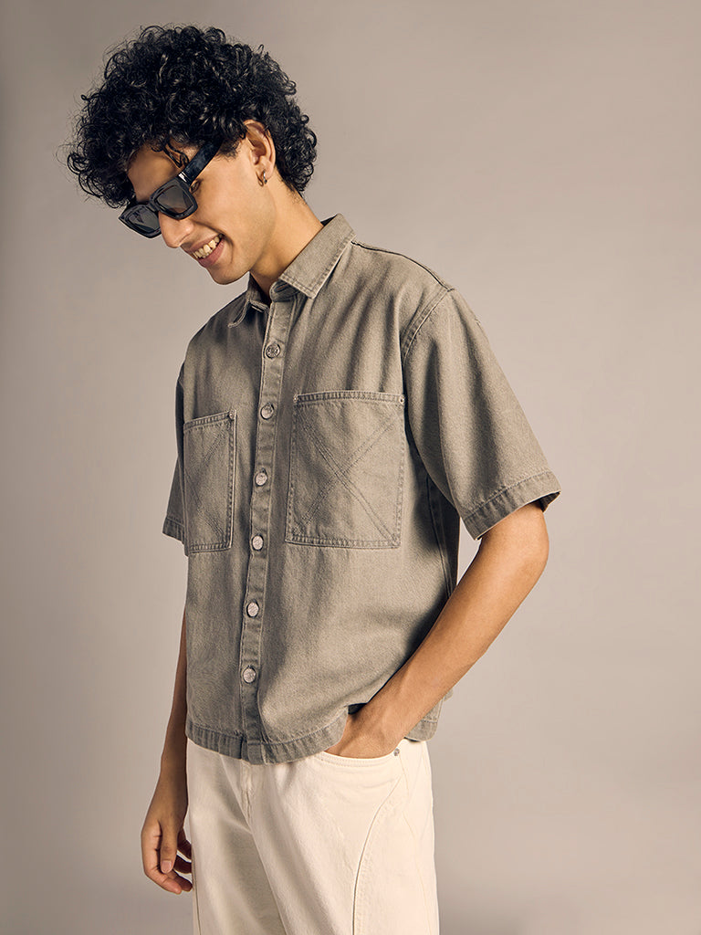 Boxy-Fit Shirt