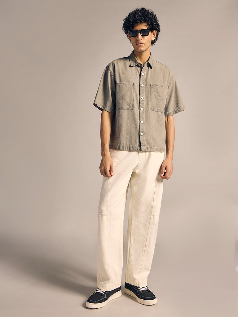 Boxy-Fit Shirt