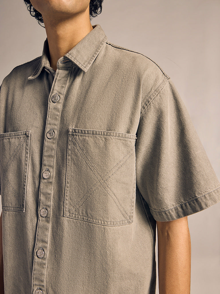 Boxy-Fit Shirt
