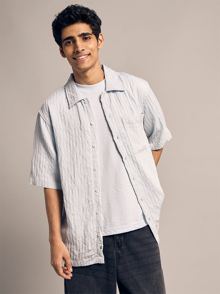 Regular-Fit Textured Shirt