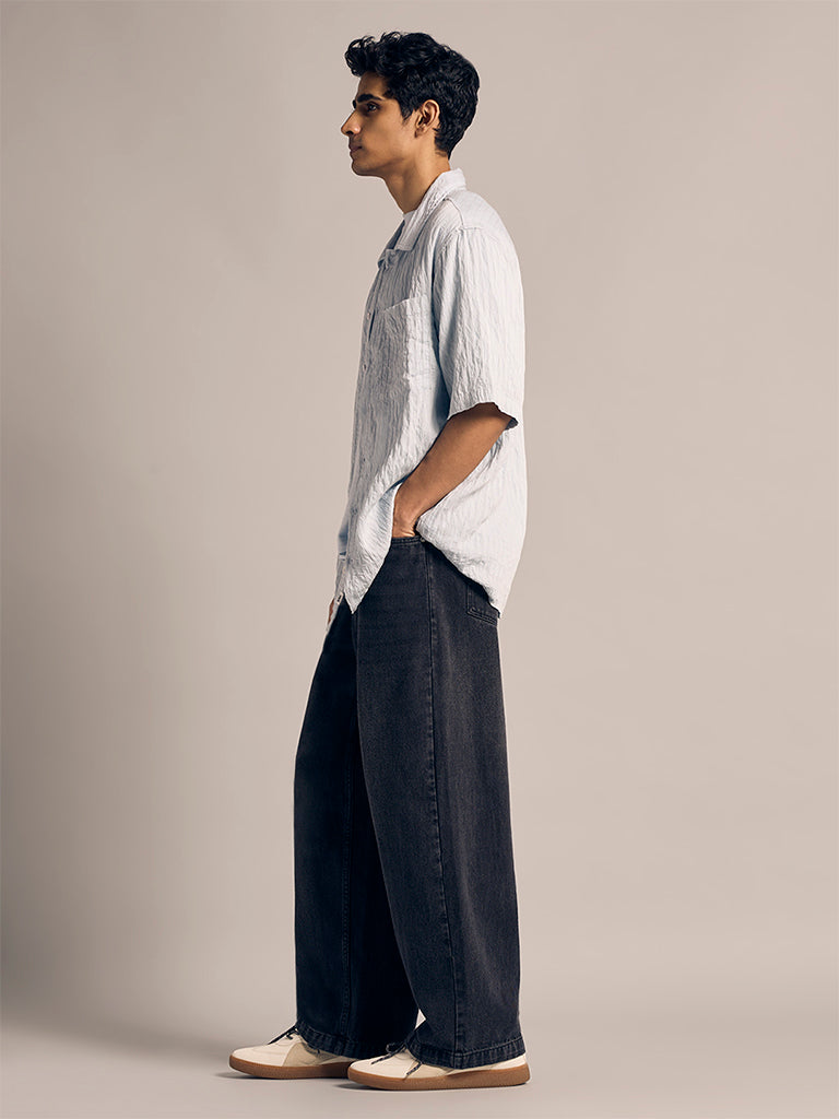 Regular-Fit Textured Shirt