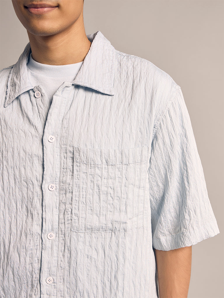 Regular-Fit Textured Shirt