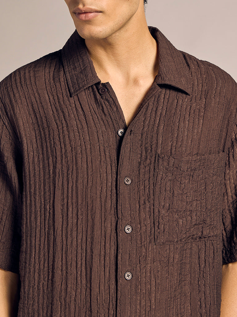 Relaxed-Fit Textured Shirt