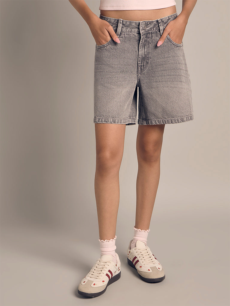 Bermuda Denim Shorts