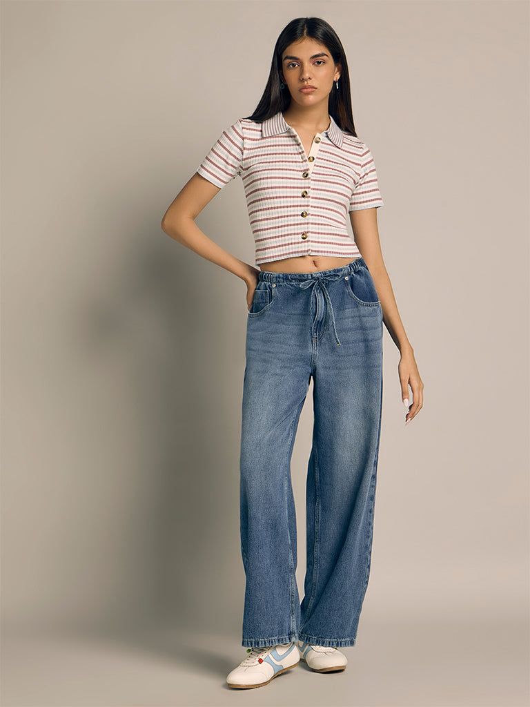 Wide-Leg Jeans