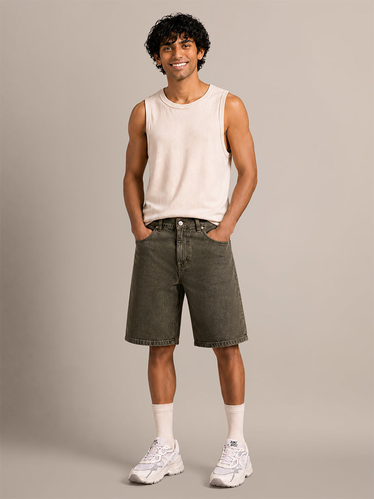 Bermuda Denim Shorts