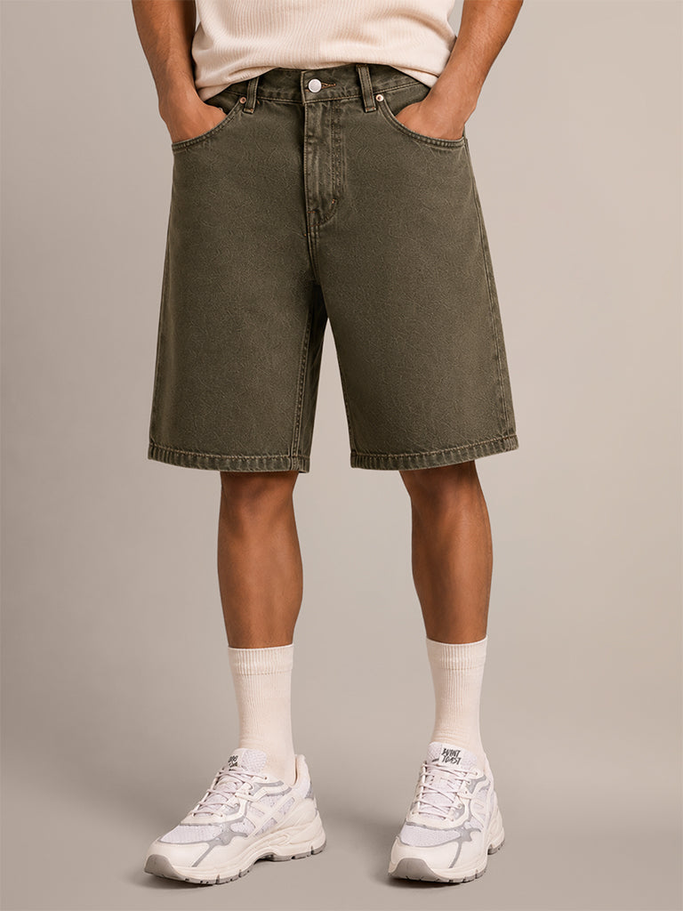 Bermuda Denim Shorts