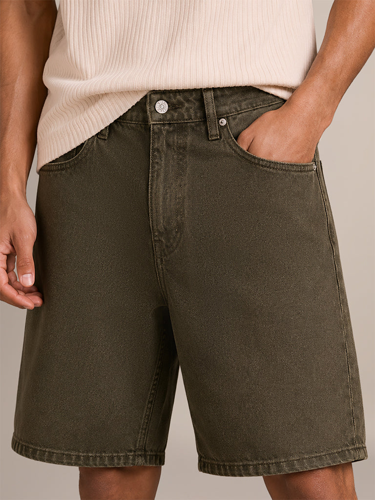 Bermuda Denim Shorts