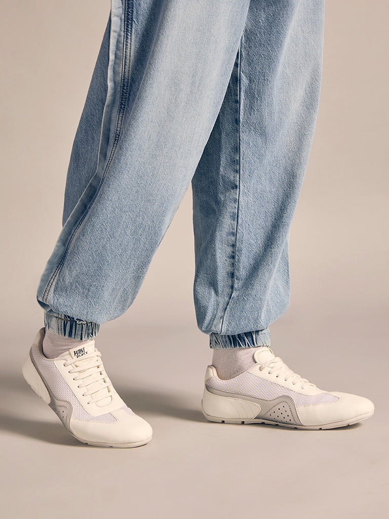 Baggy-Fit Denim Joggers