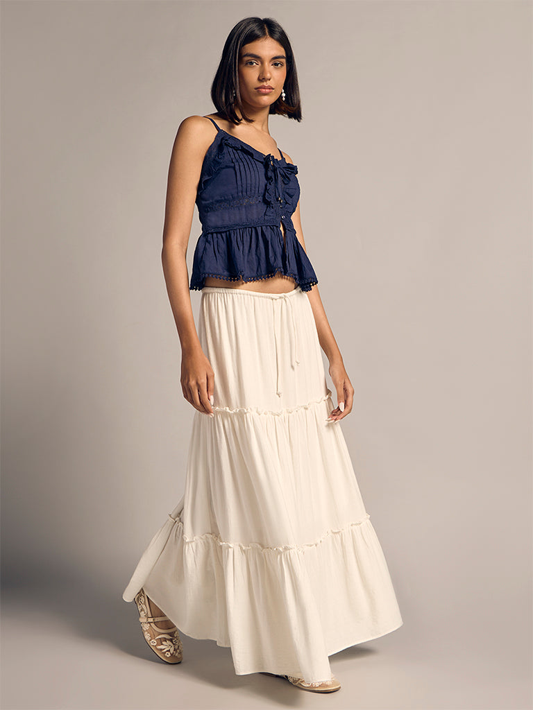 Tiered Maxi Skirt