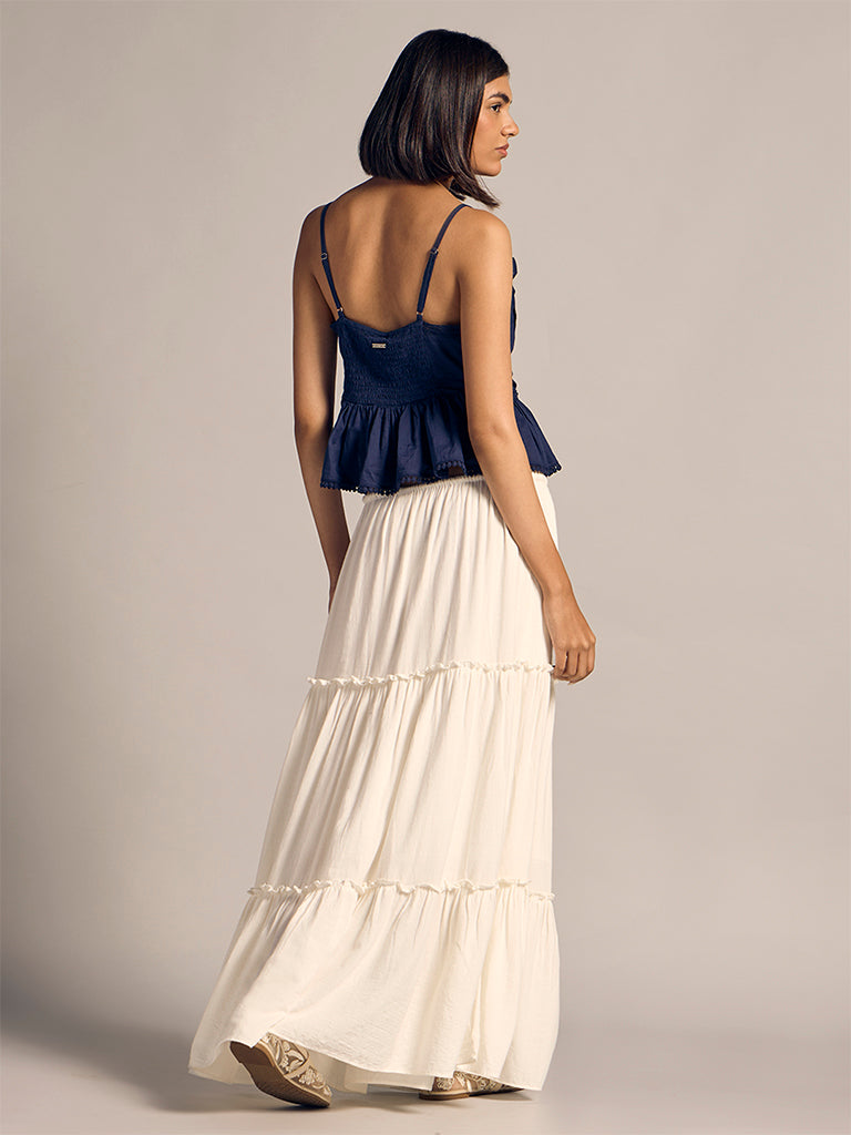 Tiered Maxi Skirt