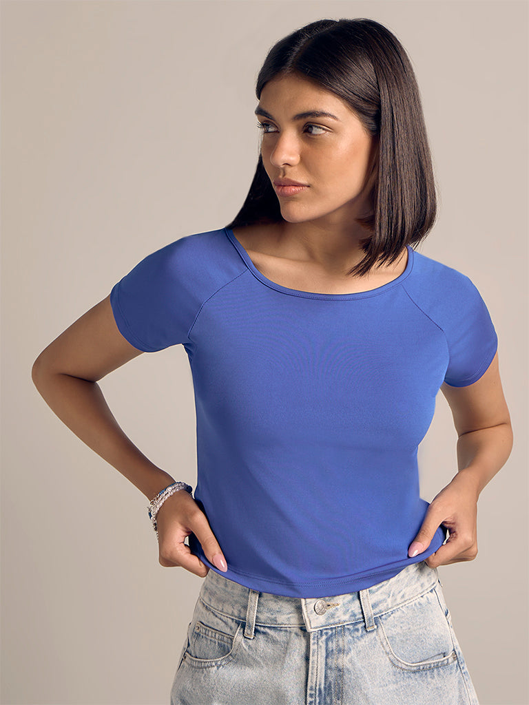 Fitted Solid T-Shirt