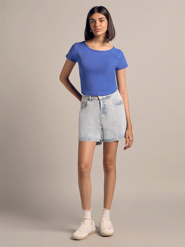 Fitted Solid T-Shirt