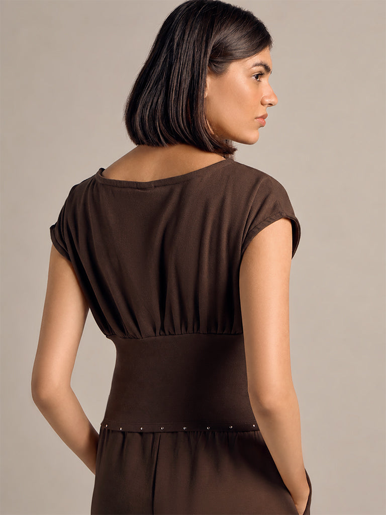 Fitted Solid T-Shirt