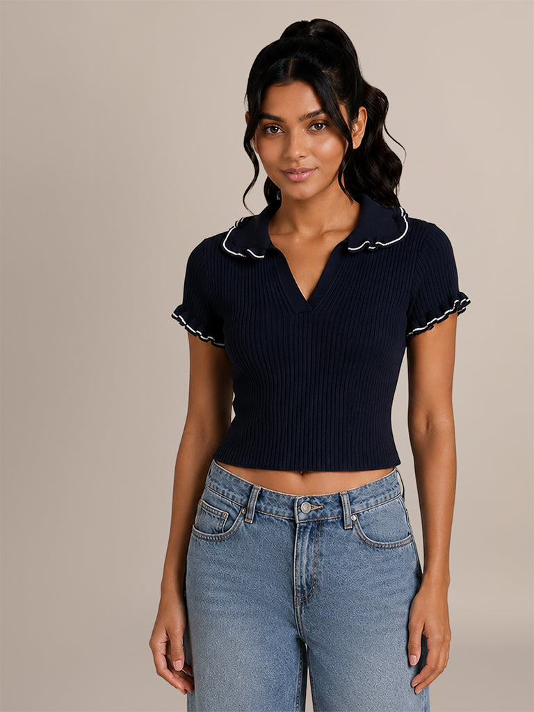 Fitted Ribbed Top