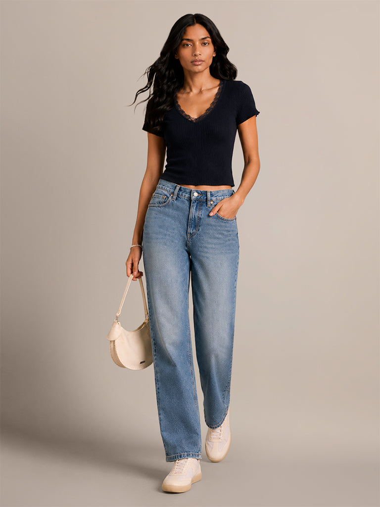 Fitted Ribbed Top