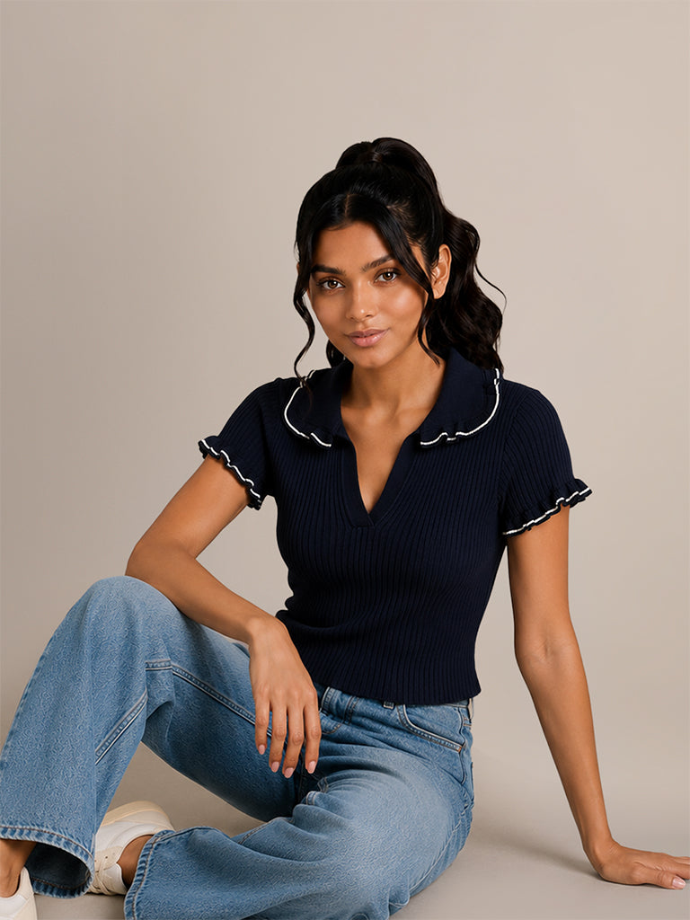 Fitted Ribbed Top