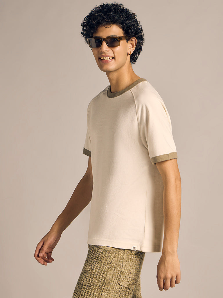 Regular-Fit Waffle T-Shirt