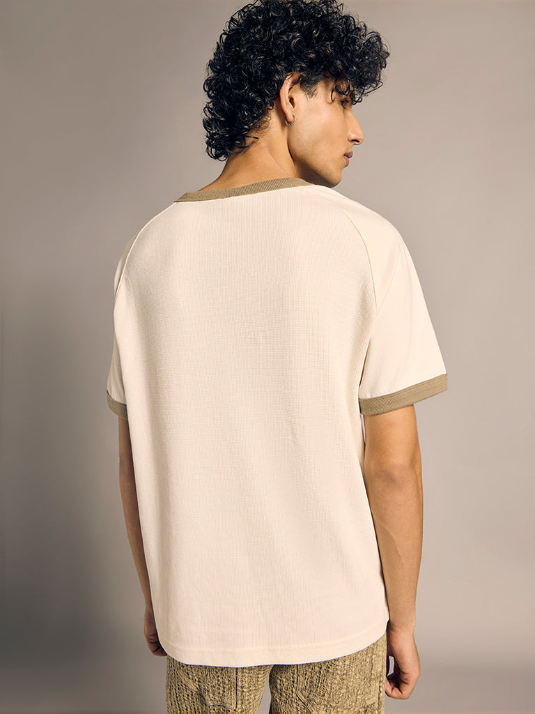 Regular-Fit Waffle T-Shirt