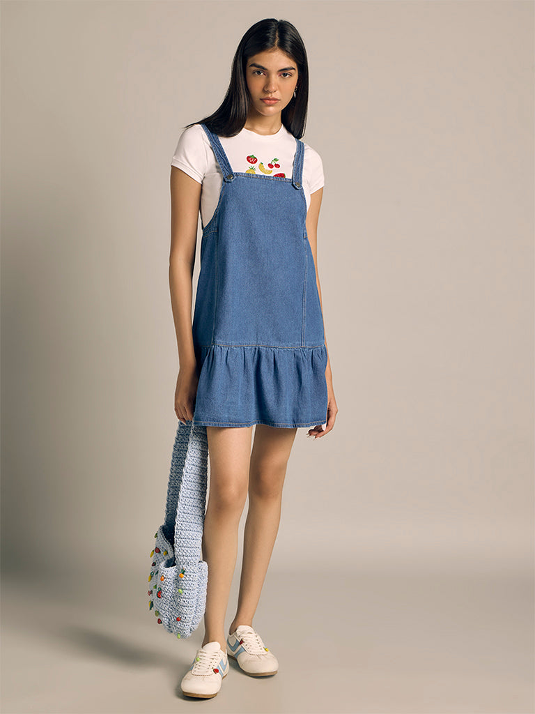 Mini Denim Dress