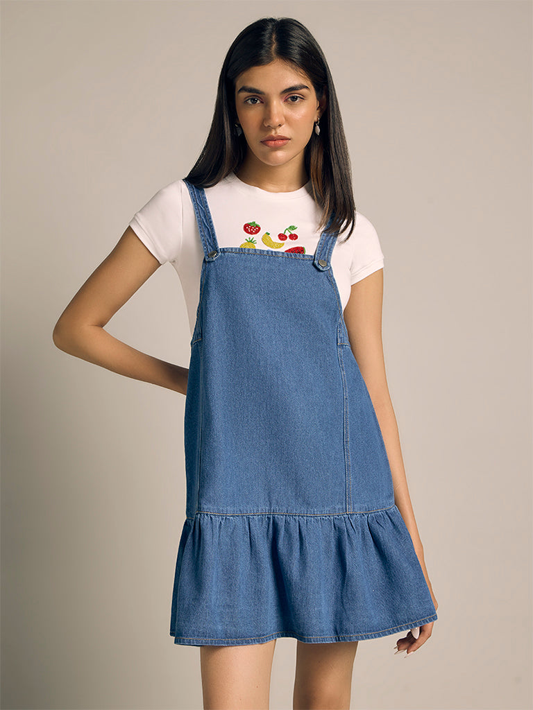Mini Denim Dress
