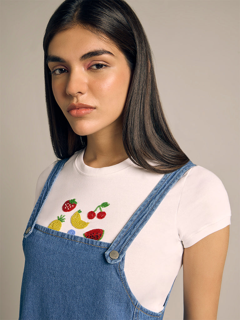 Mini Denim Dress