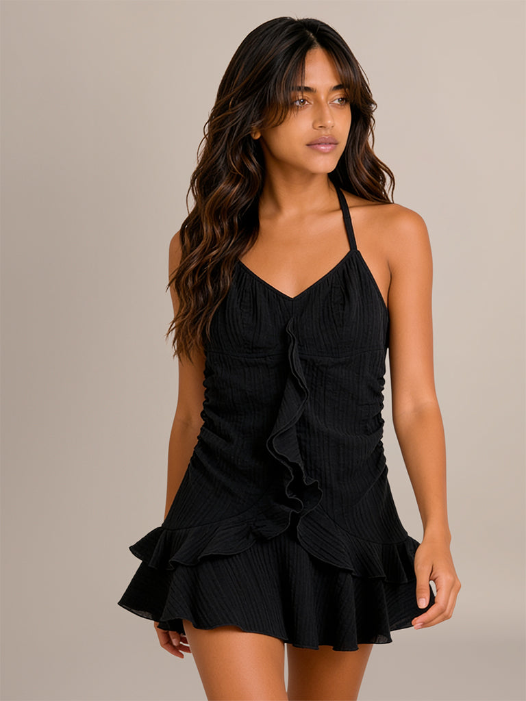 Mini Ruffled Dress