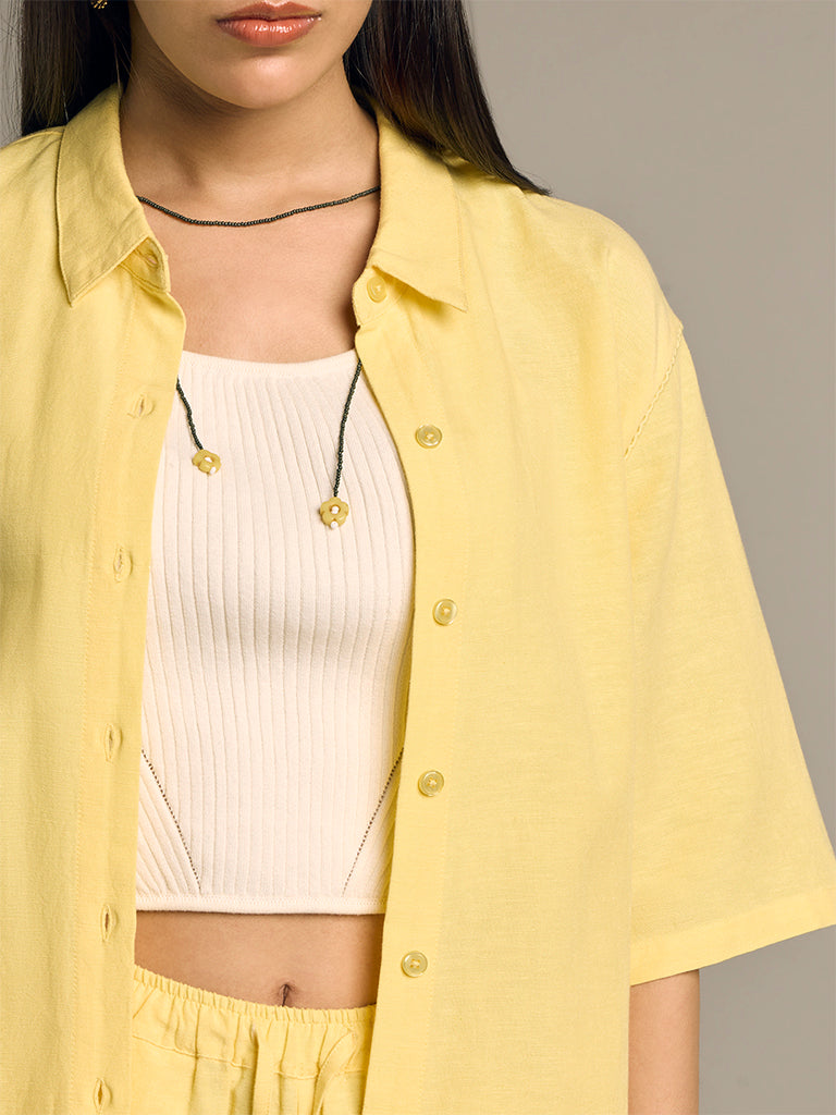 Oversized Embroidered Shirt