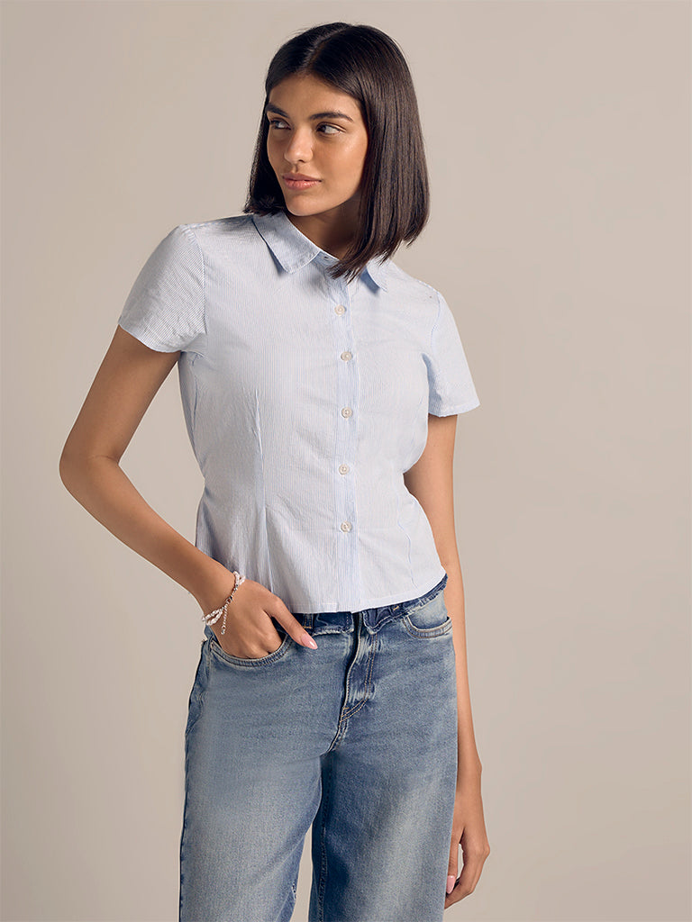 Fitted Striped Shirt