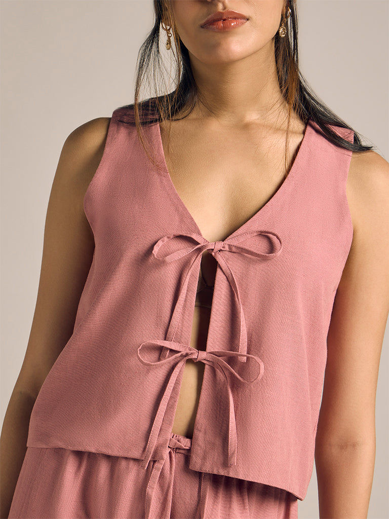 Tie-Up Design Top