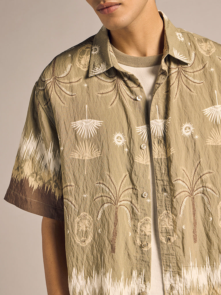 Relaxed-Fit Printed Shirt