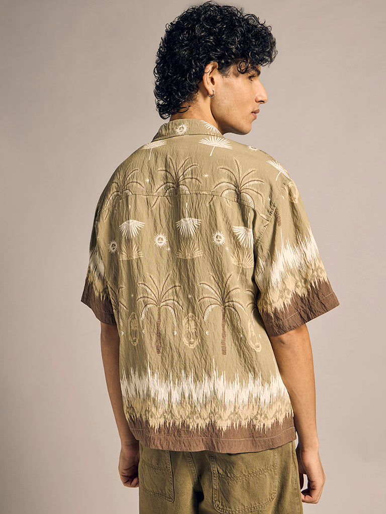Relaxed-Fit Printed Shirt