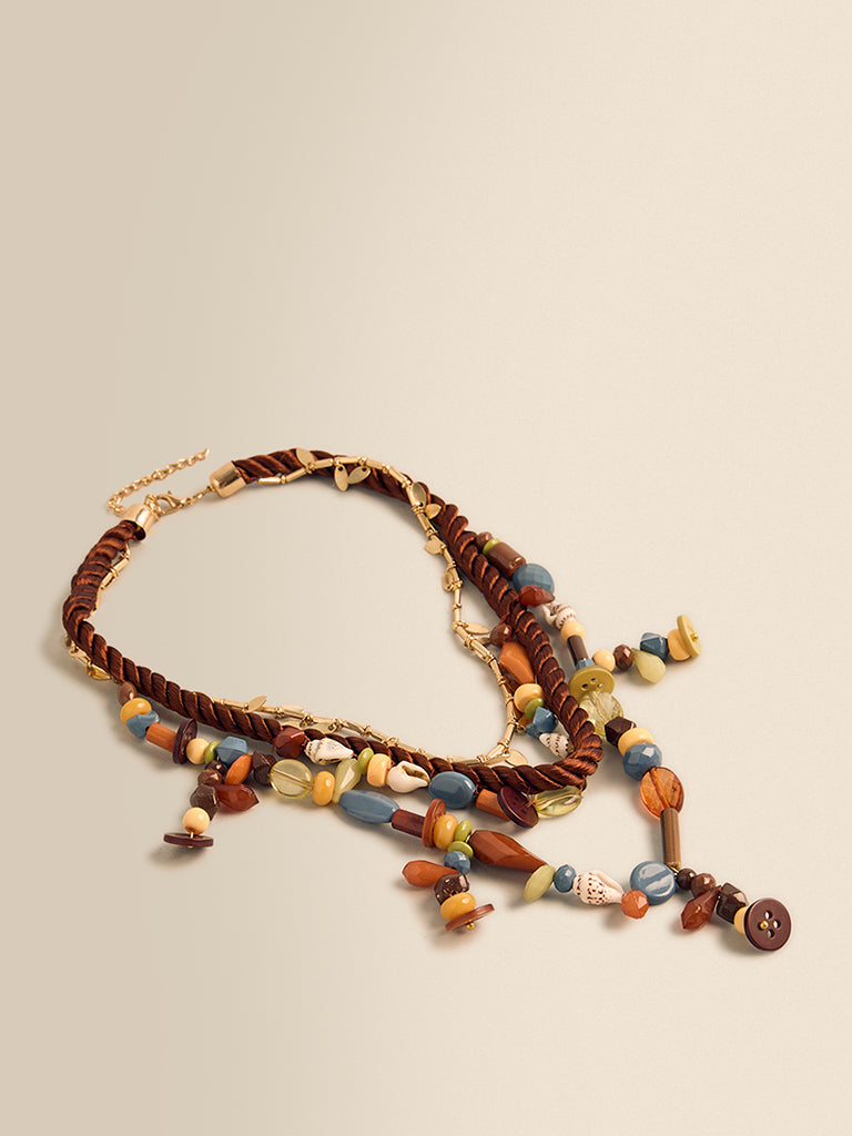 Beaded Layered Necklace