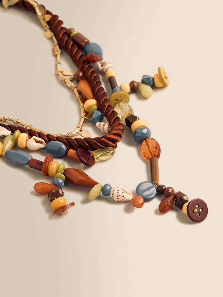 Beaded Layered Necklace