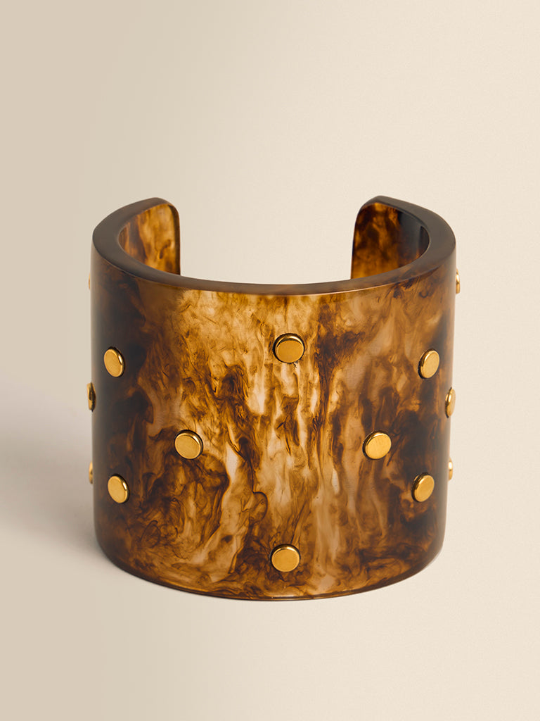 Stud Detail Cuff Bracelet