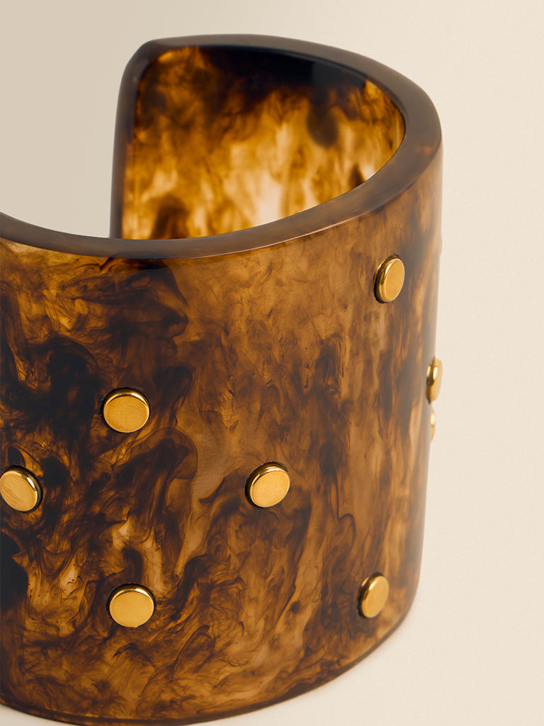 Stud Detail Cuff Bracelet