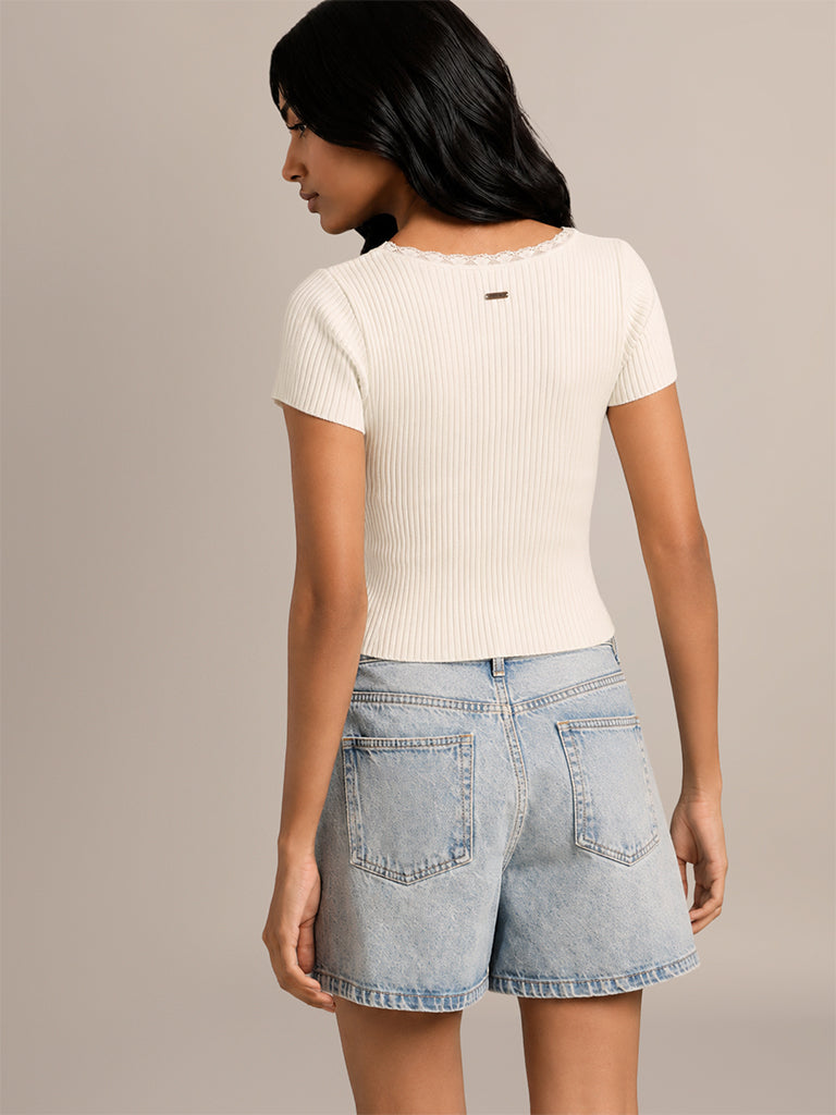 Fitted Ribbed Top