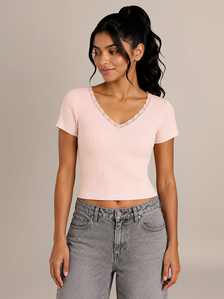 Fitted Ribbed Top